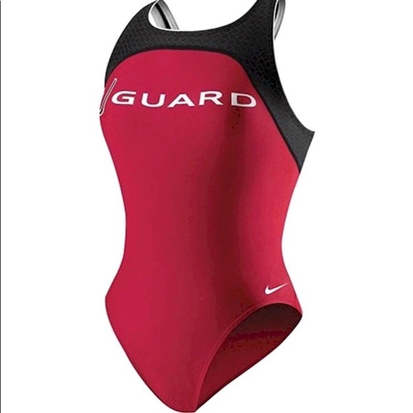 Nike Other - NIKE Girls Size 12 Lifeguard Swimsuit Baywatch Swimming